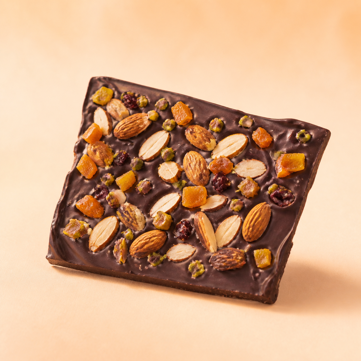 Almond dark bark
